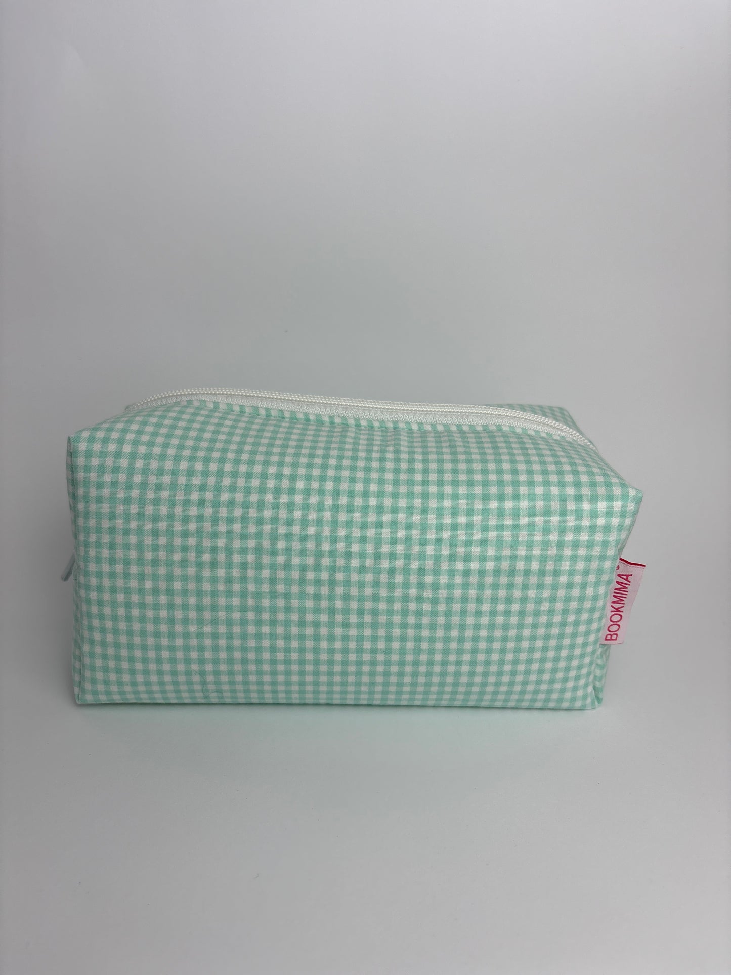 Mini sac de voyage vichy vert
