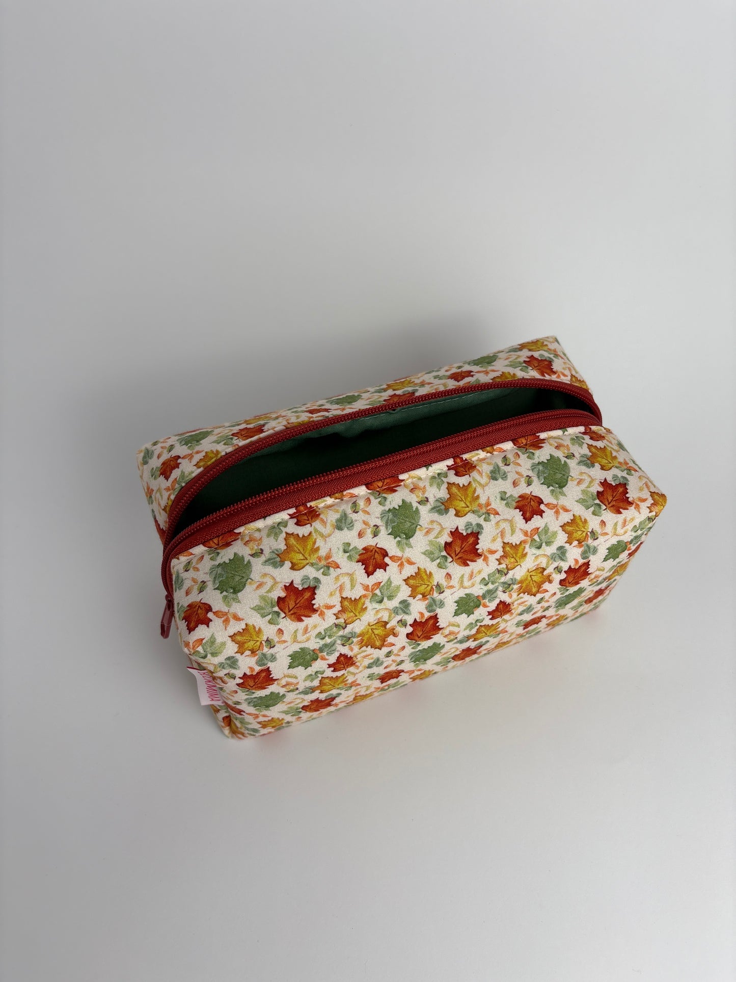 Trousse de toilette de voyage feuilles d'automne