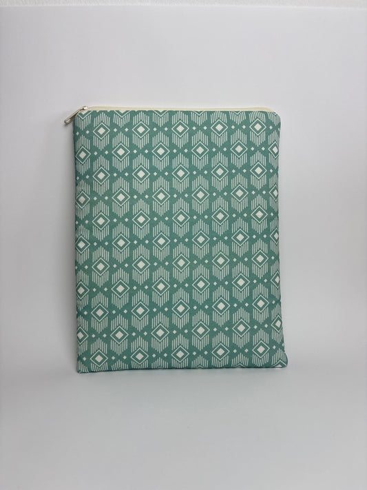 Turquoise Tribal Book sleeve