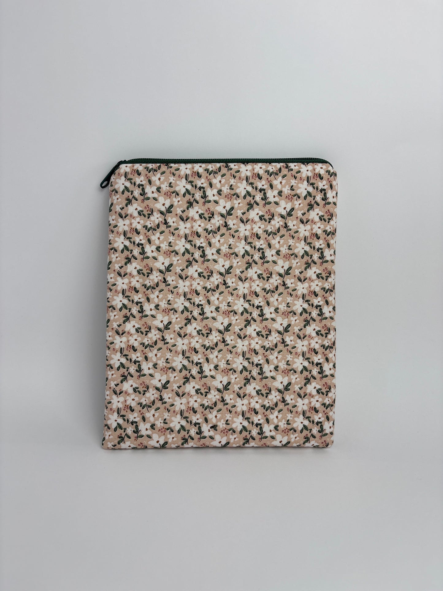 Funda para libros lluvia de flores