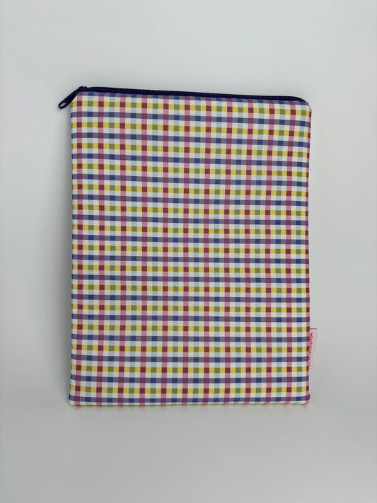 Funda para libros Vichy multicolor