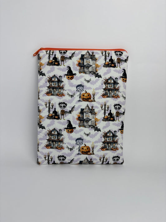 Funda para libros casas Halloween