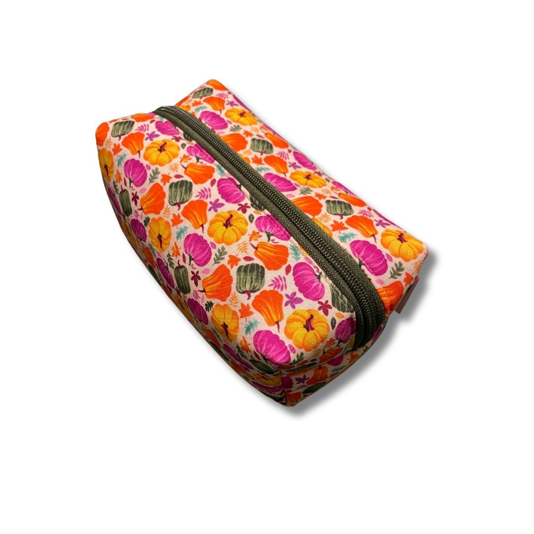Trousse de toilette de voyage citrouille