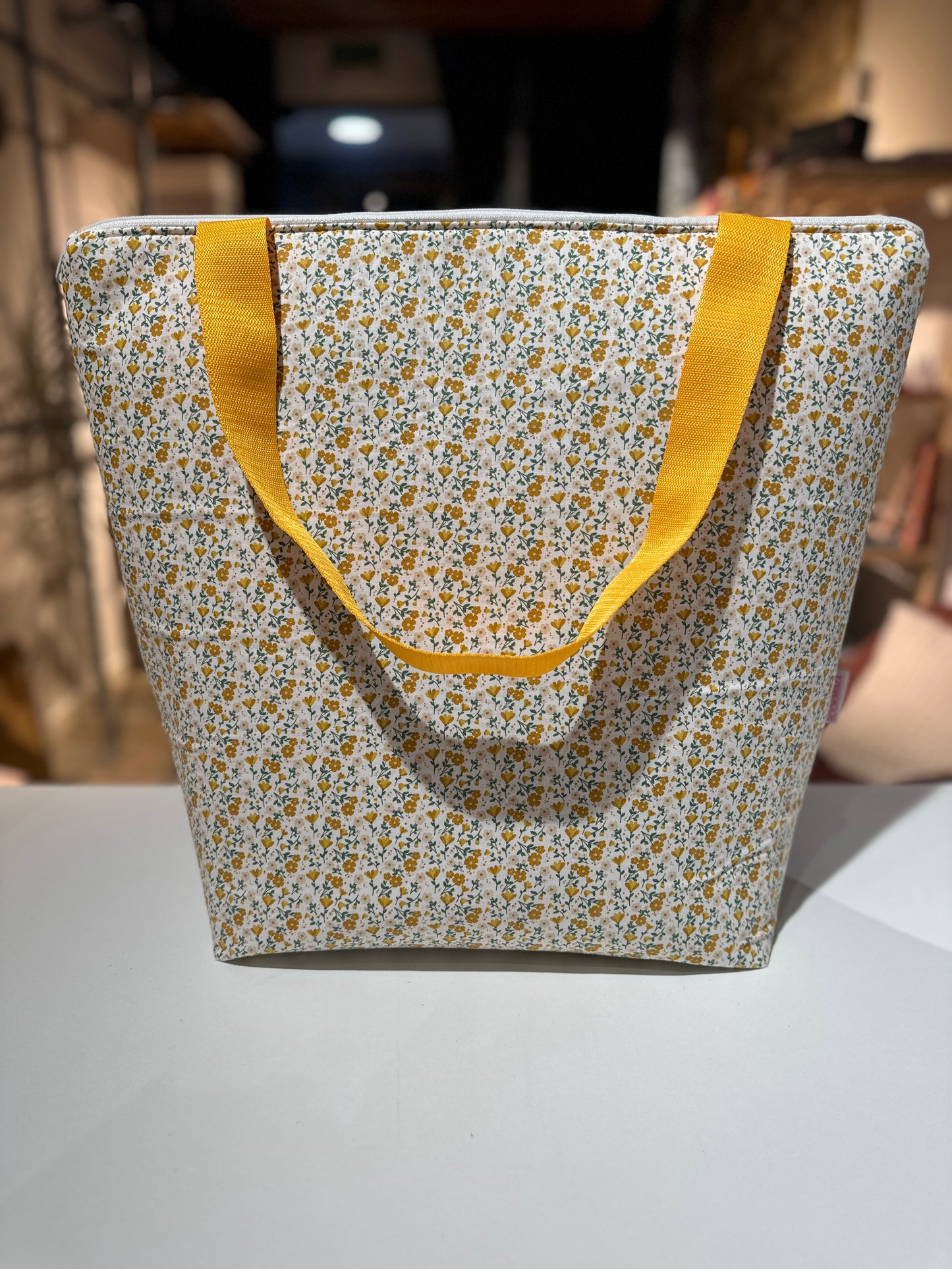 Maxi sac fourre-tout avec fermeture éclair