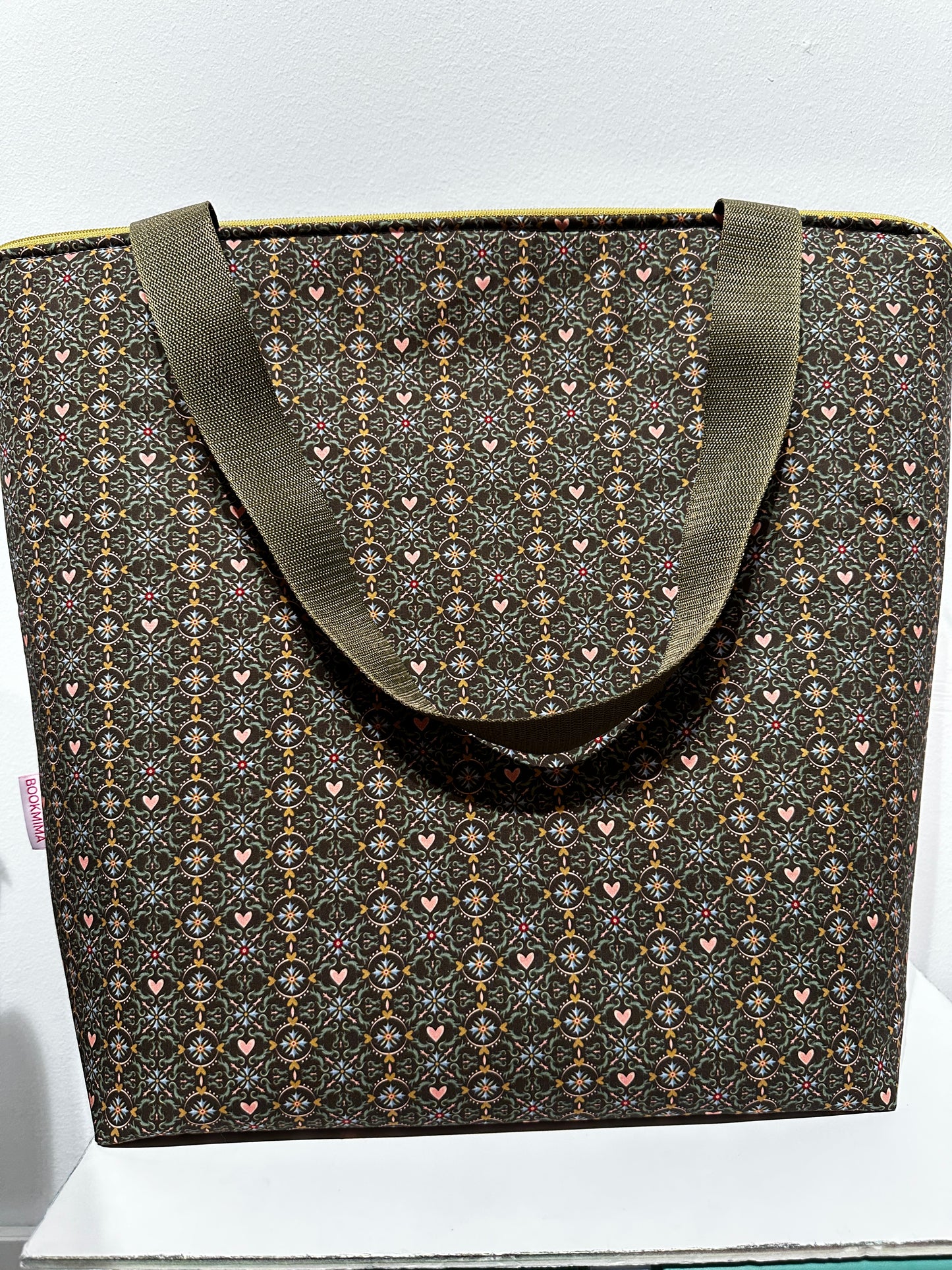 Maxi sac fourre-tout avec fermeture éclair