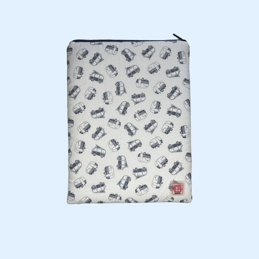 Couverture de livre sur le camping-car