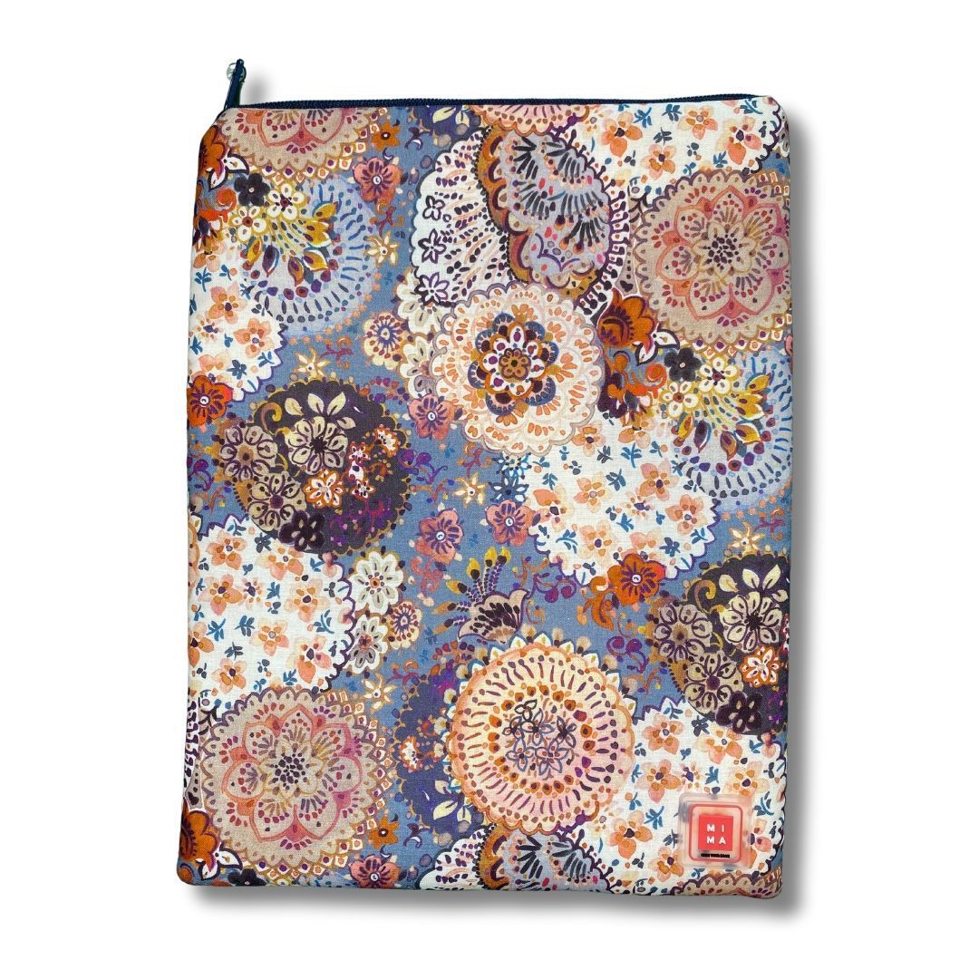 funda para libros con cremallera desigual