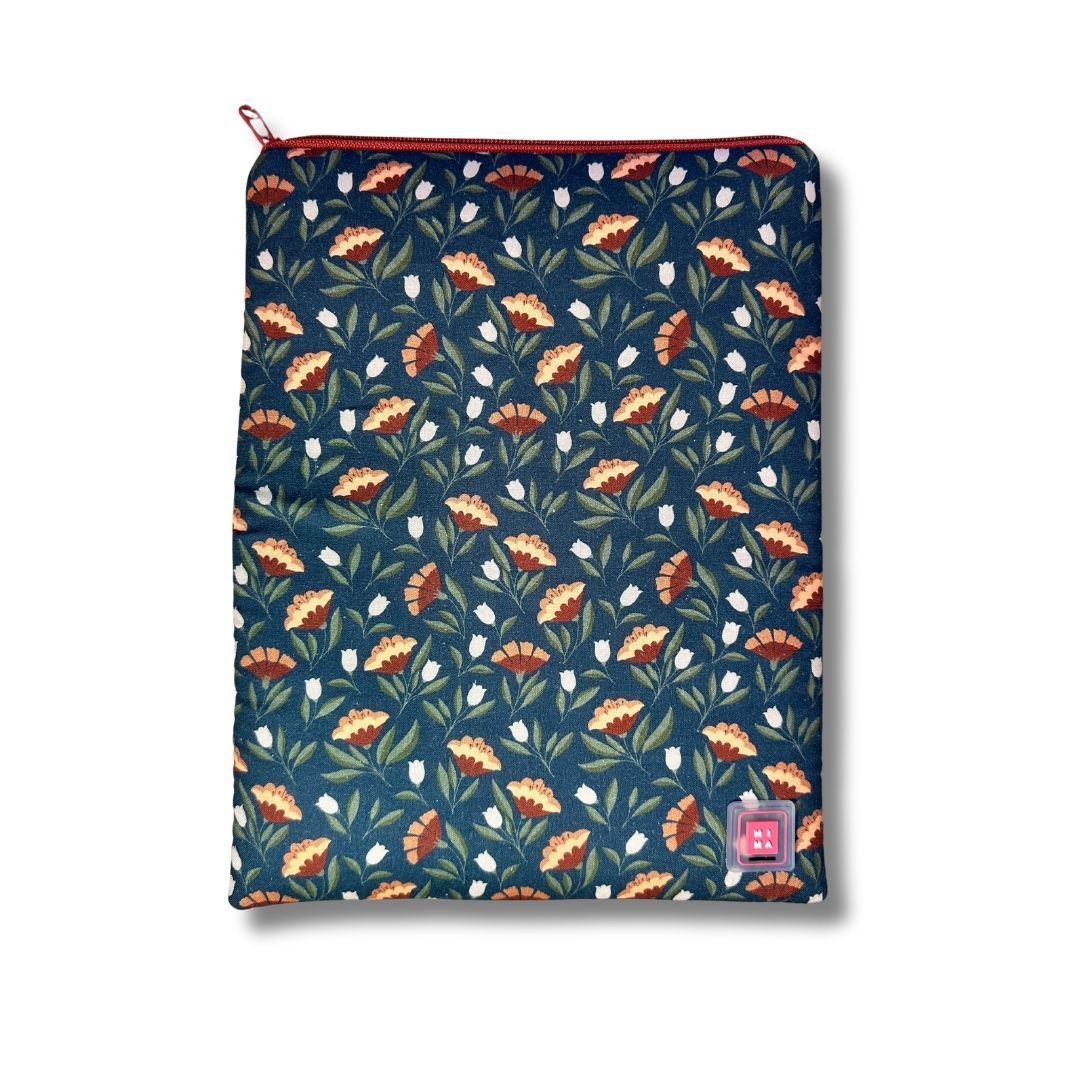 funda para libros flor printing