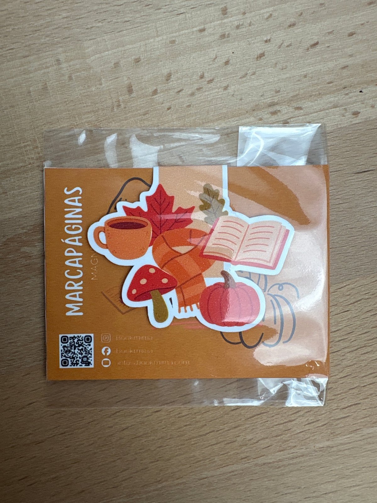 Marcapáginas magnético Otoño - Bookmima