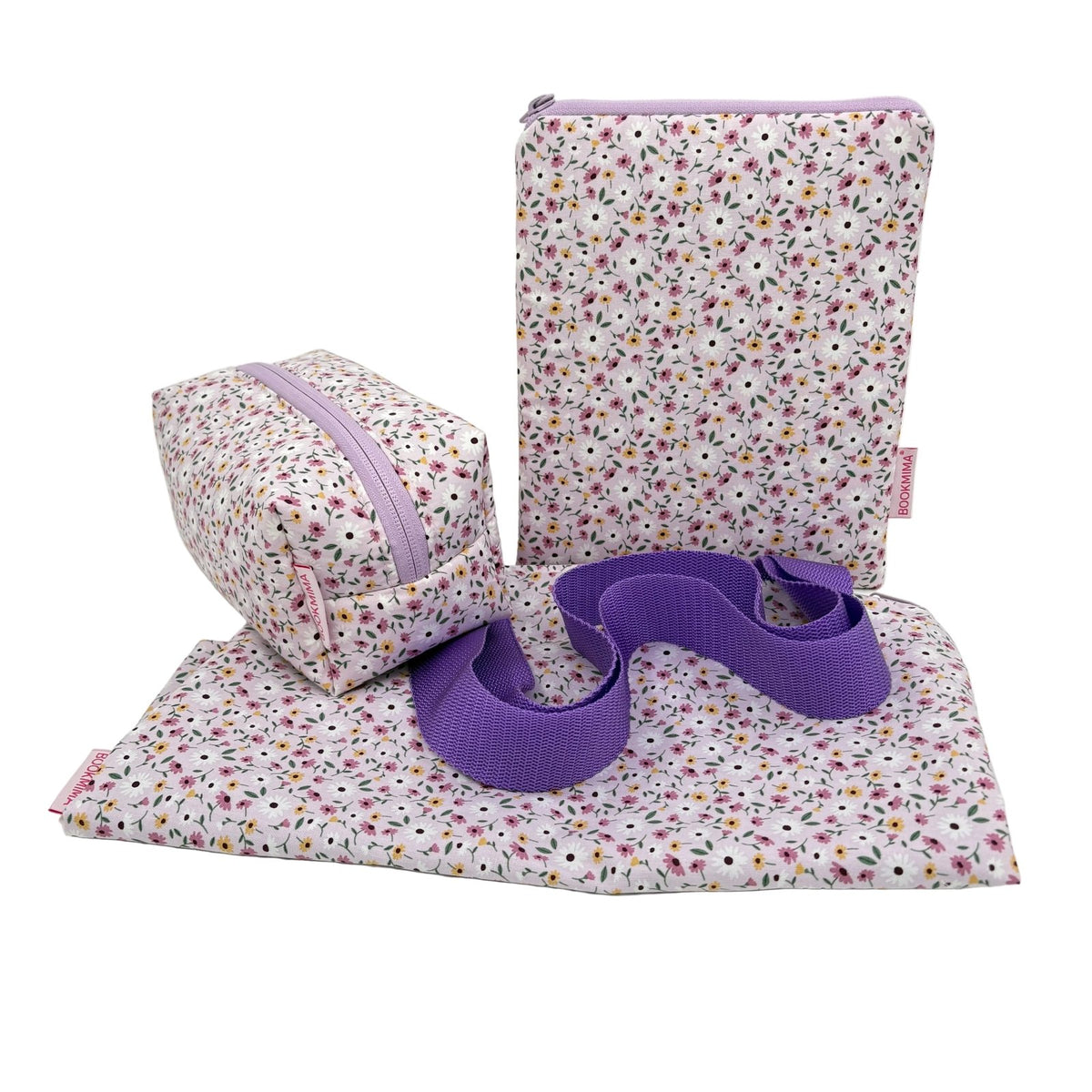 Pack regalo Sofía - funda para libro, Kindle o iPad, tote bag y neceser Bolsillo - Bookmima