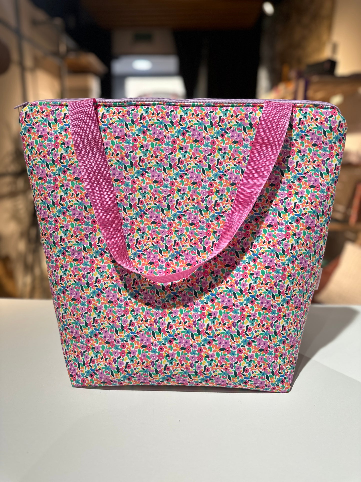 Maxi sac fourre-tout avec fermeture éclair