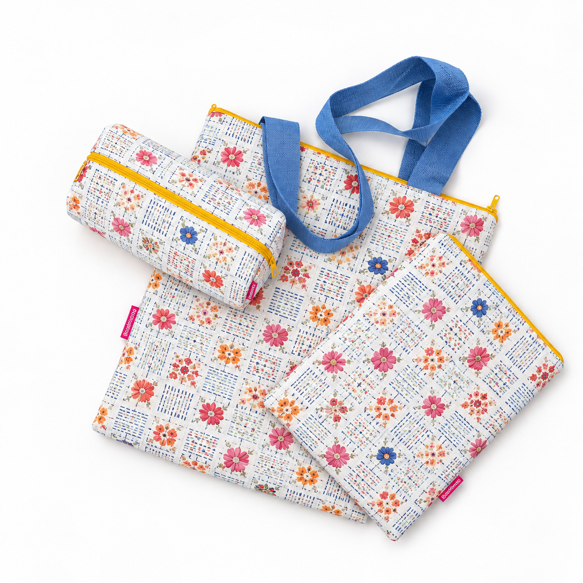 Pack regalo Nostalgia: funda para libro, tote bag y neceser a juego – Bookmima