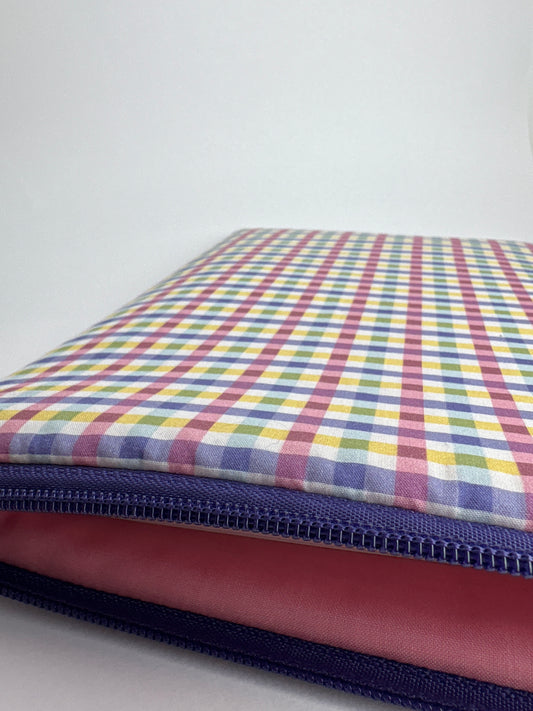Funda para libros Vichy multicolor