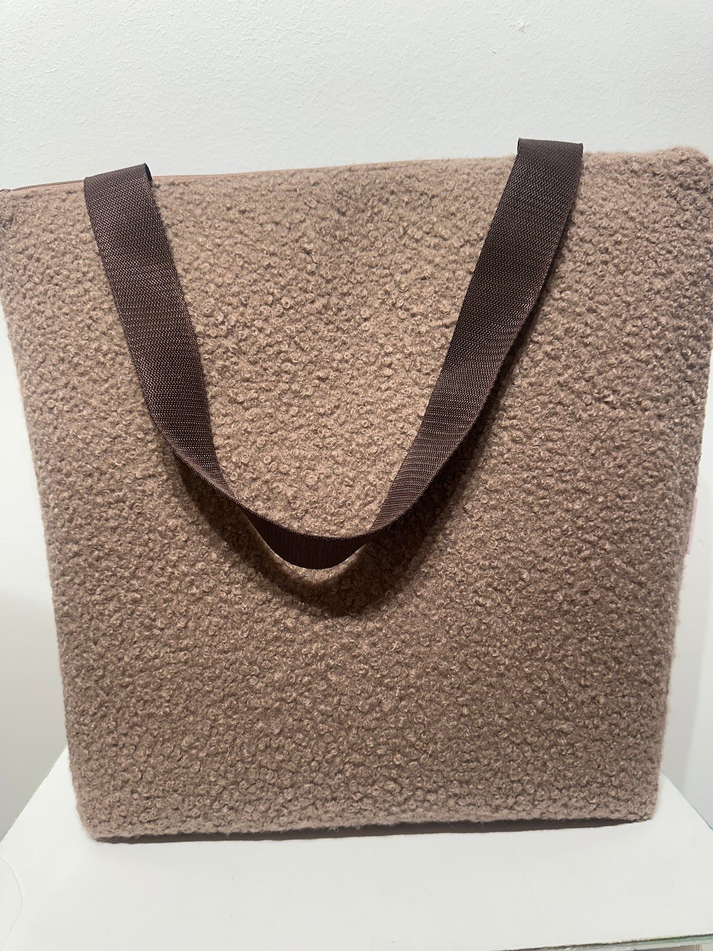 Maxi sac fourre-tout avec fermeture éclair