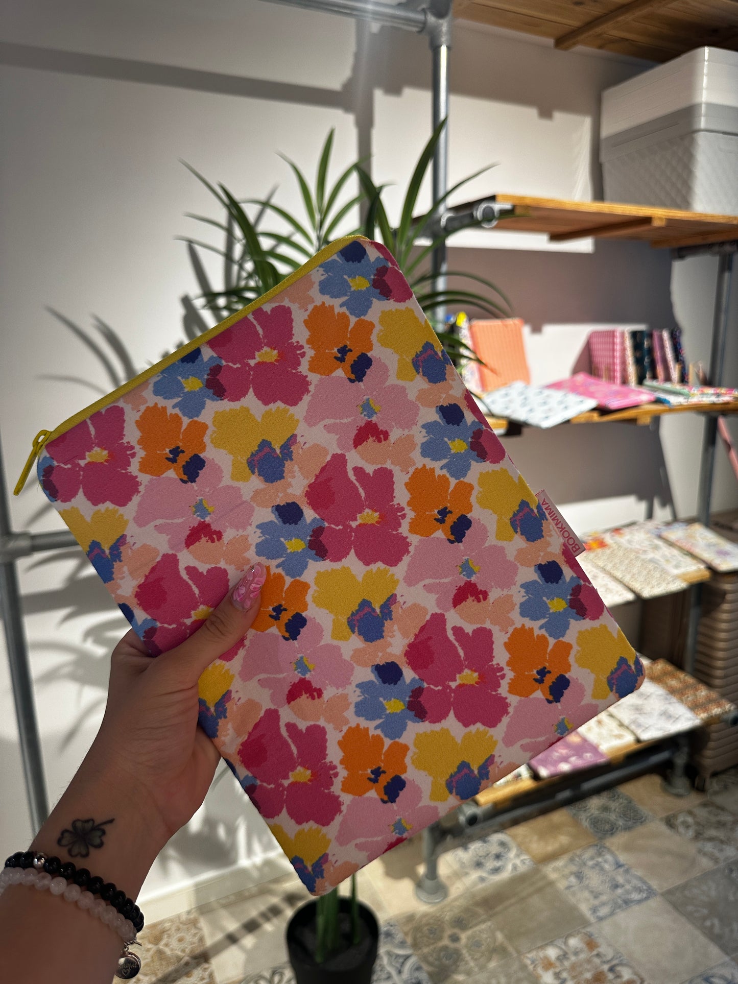 Funda para libros primavera