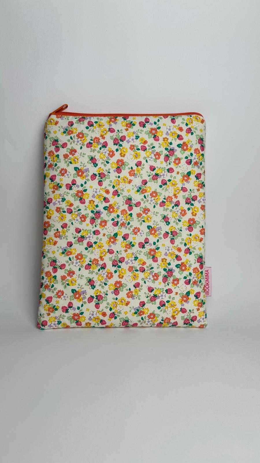 Funda para libros tutifruti naranja