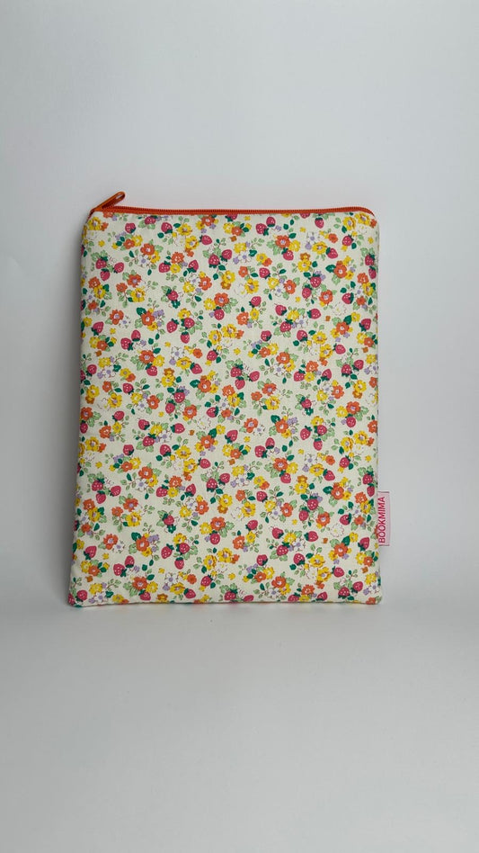 Funda para libros tutifruti naranja