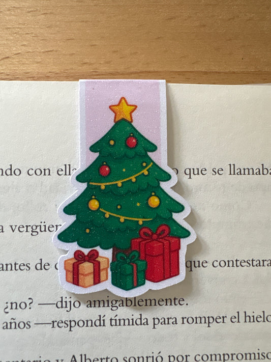 Marcapáginas magnético Árbol Navidad