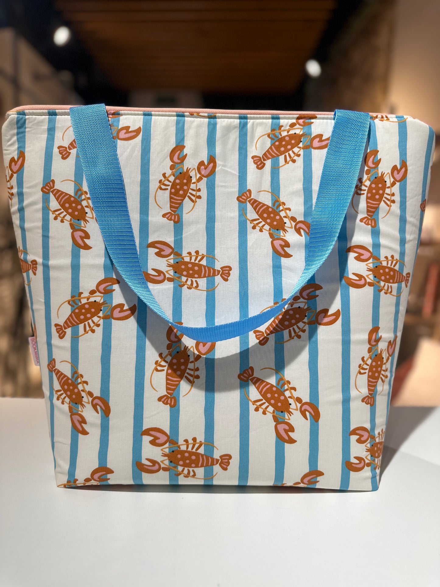 Maxi sac fourre-tout avec fermeture éclair