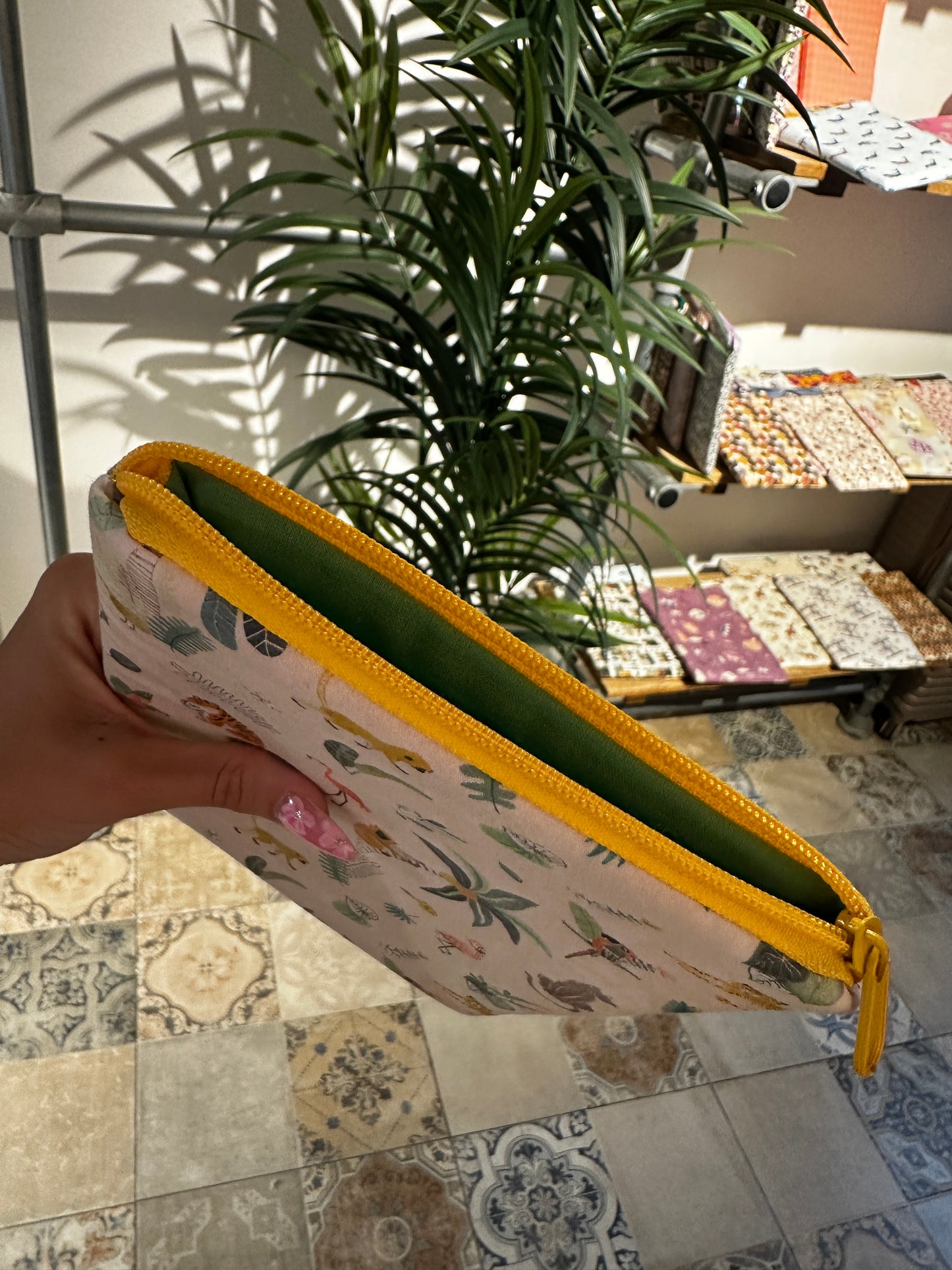 Funda para libros Animales selva