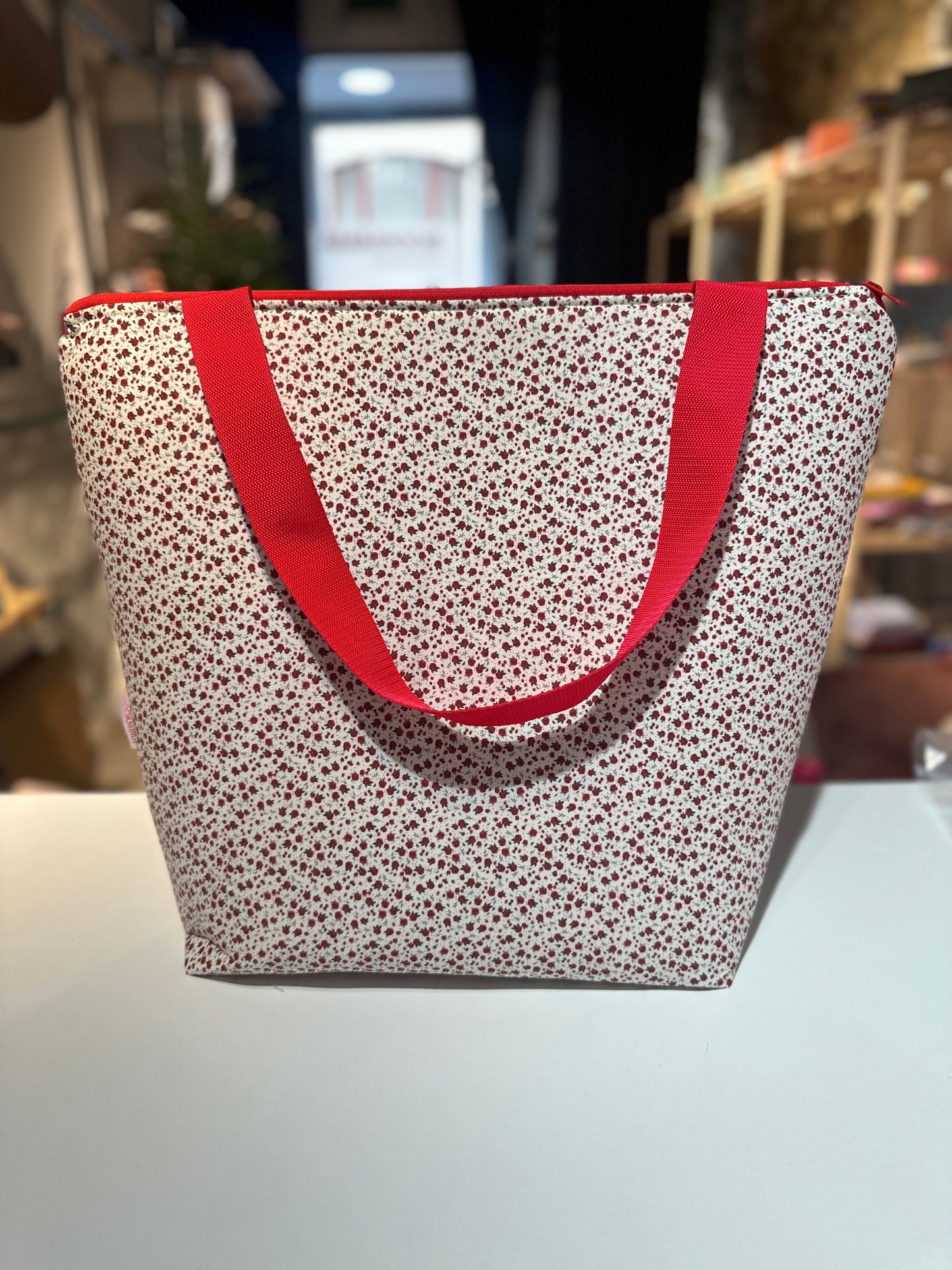Maxi sac fourre-tout avec fermeture éclair