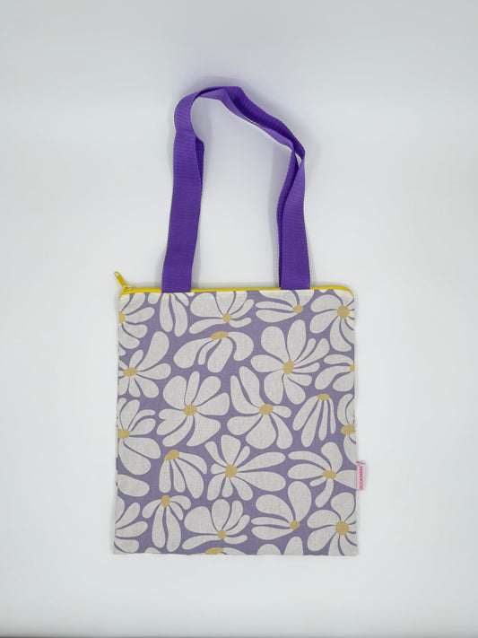 Tote bag con cremallera Lola – Bookmima