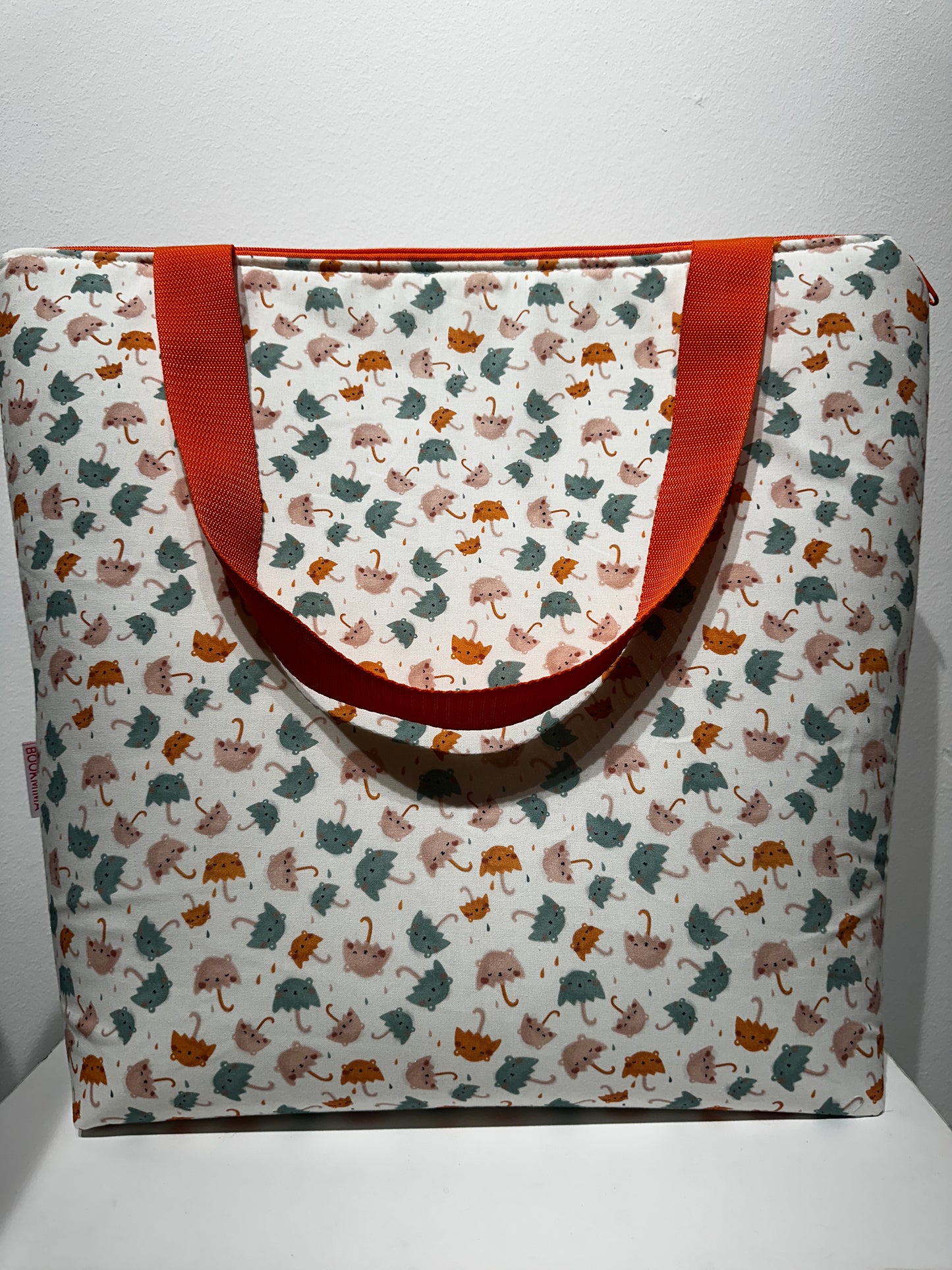 Maxi sac fourre-tout avec fermeture éclair