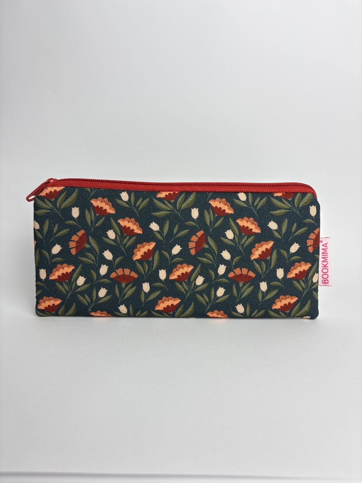 Estuche plano flor printing - Bookmima
