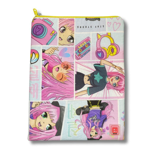 Funda para iPad y Tablet Retro manga – Bookmima iPad 11" / Tablet 11" - Bookmima
