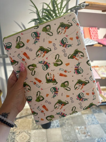 Funda para libro, Kindle e iPad Sant Jordi blanca – Bookmima