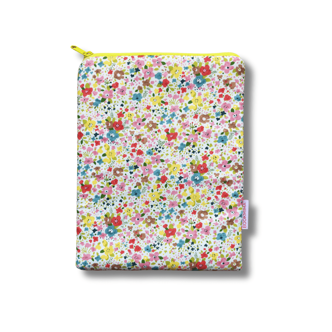 Funda para libros Flor lineal Bolsillo - Bookmima