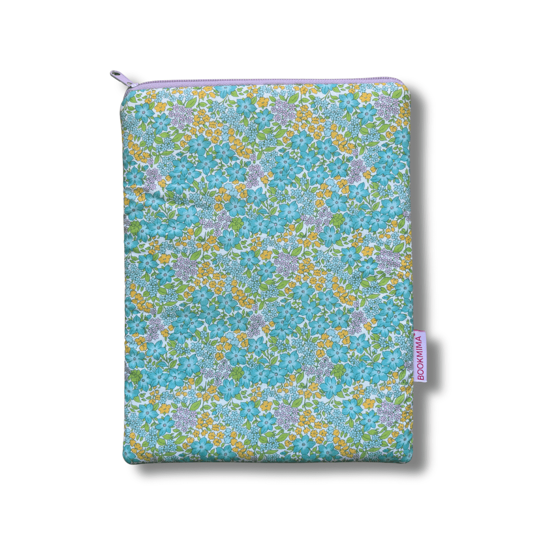 Funda para libros Flor vichy Bolsillo - Bookmima