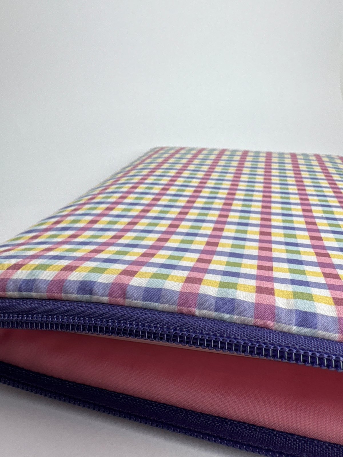 Funda para libros Vichy multicolor Bolsillo - Bookmima