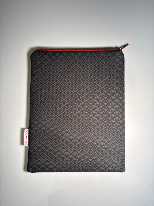 Funda para libro, Kindle e iPad Marea, acolchada, interior Sunset – Bookmima