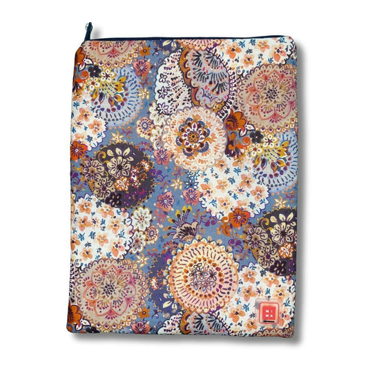 funda para libros con cremallera desigual