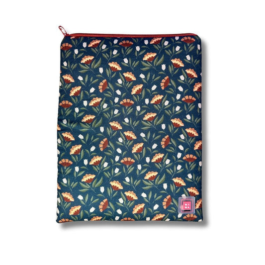 funda para libros flor printing