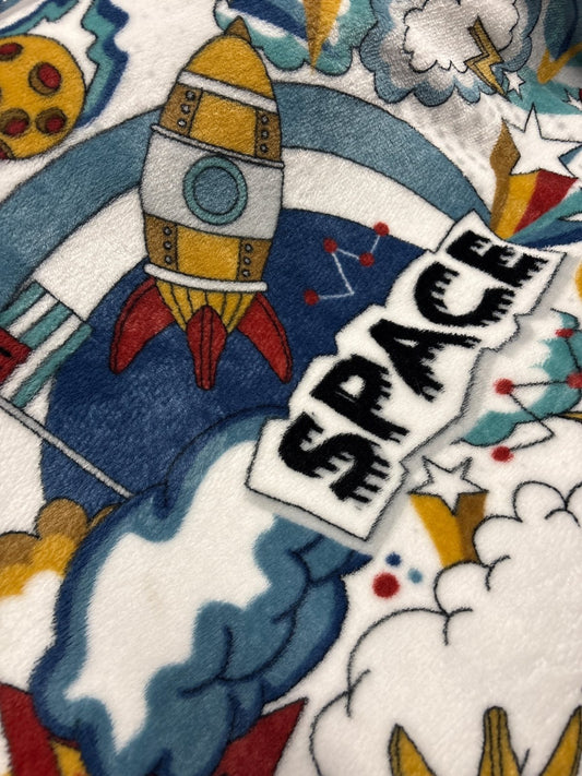 Manta polar Cohetes Space - Bookmima