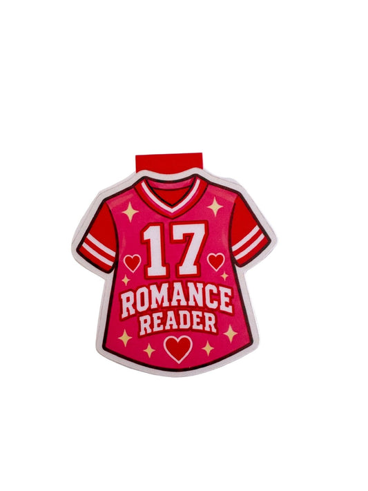 Marcapáginas magnético Camiseta Romance Reader - Bookmima