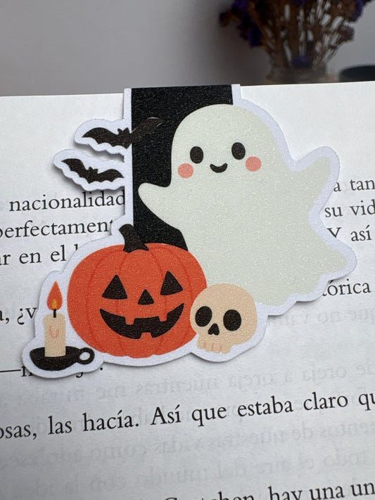 Marcapáginas magnético Halloween - Bookmima