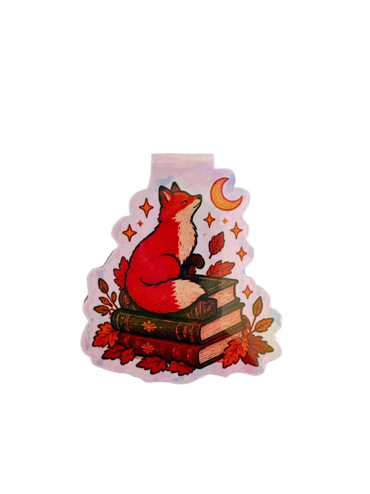 Marcapáginas magnético Zorro lector - Bookmima