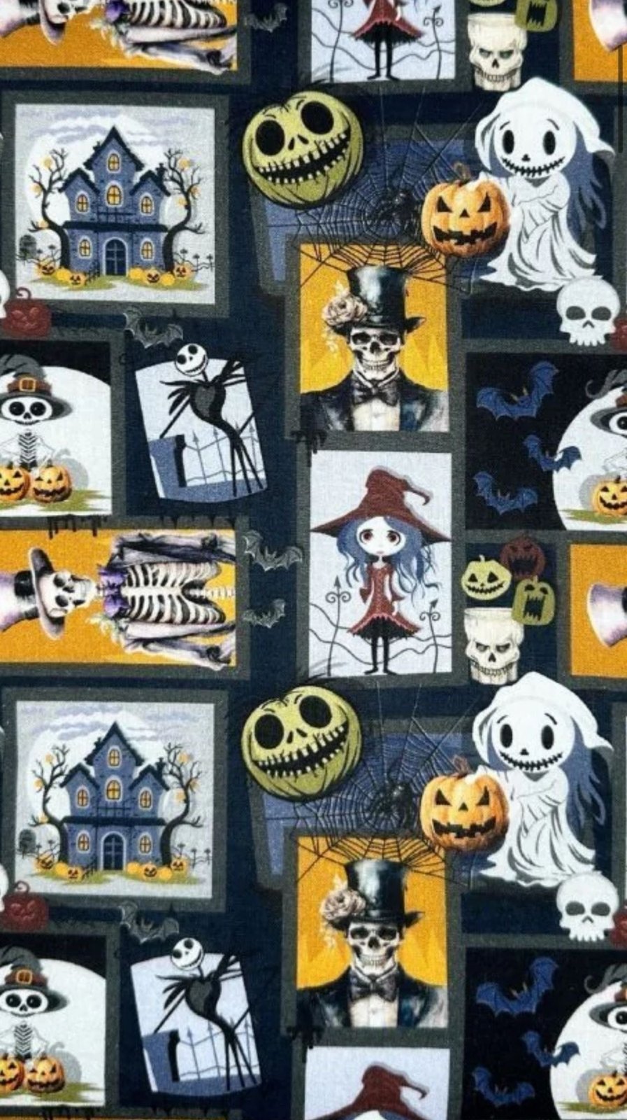 Neceser de viaje Sirena para cosméticos y maquillaje Cuadros Halloween - Bookmima