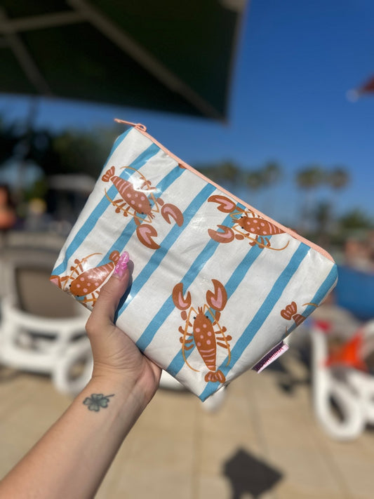 Neceser de viaje Sirena para cosméticos y maquillaje Patricia - Bookmima
