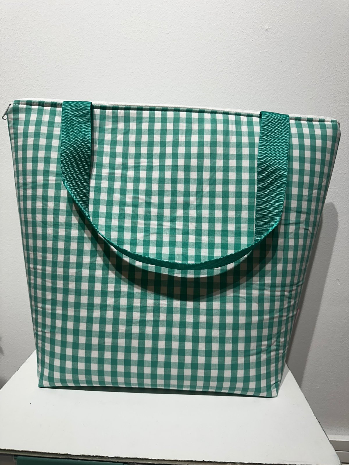 Pack profe súper molón Vichy verde mint - Bookmima