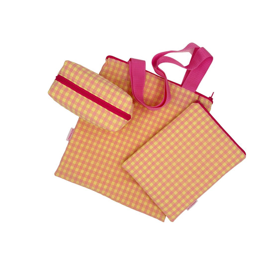 Pack regalo Asia - funda para libro, Kindle o iPad, tote bag y neceser Bolsillo - Bookmima