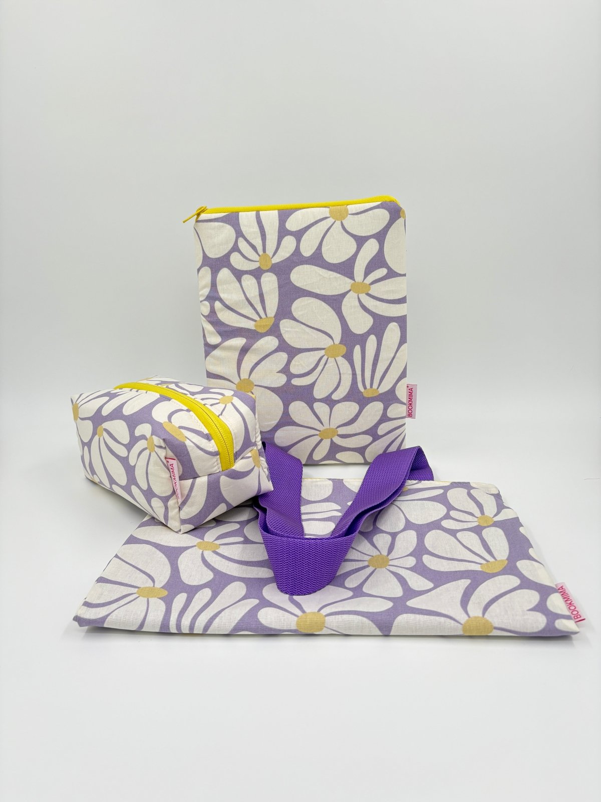 Pack regalo Lola - funda para libro, Kindle o iPad, tote bag y neceser Bolsillo - Bookmima