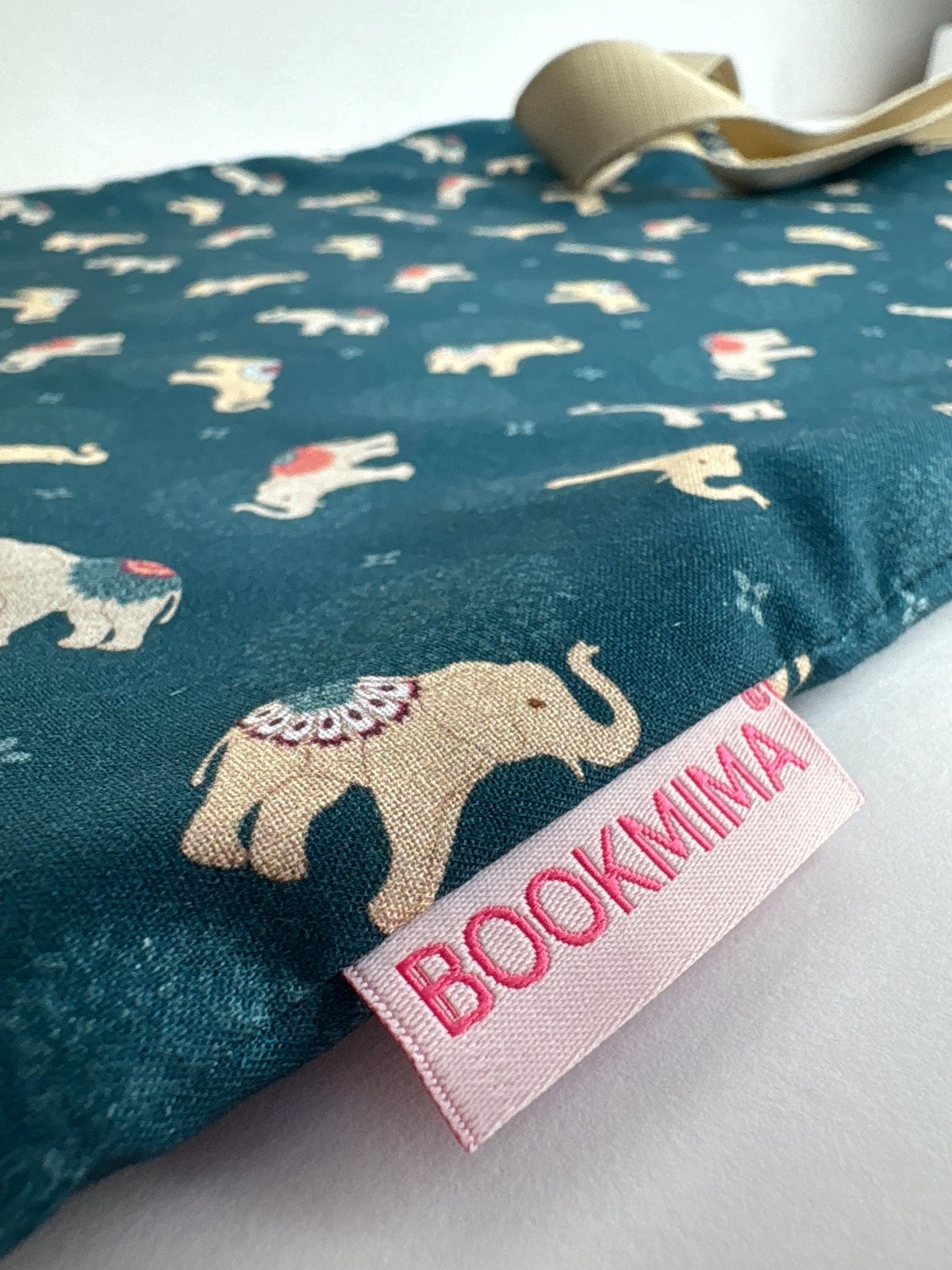 Tote bag con cremallera India - Bookmima