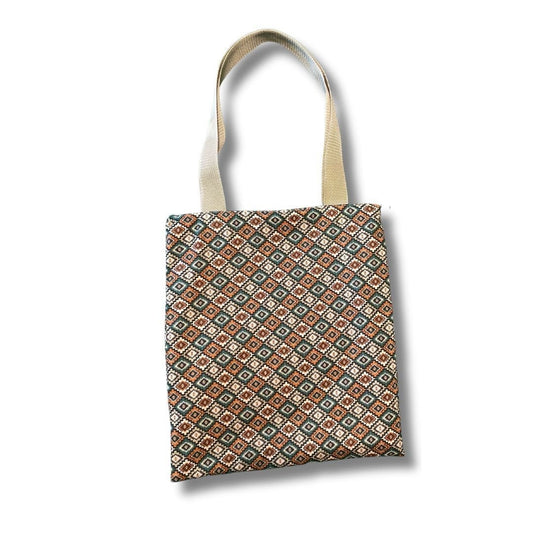 Tote bag con cremallera Mosaico - Bookmima